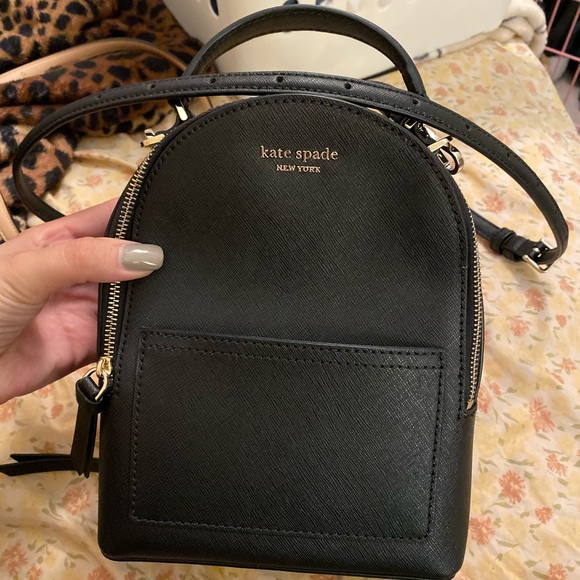 mini leather backpack kate spade